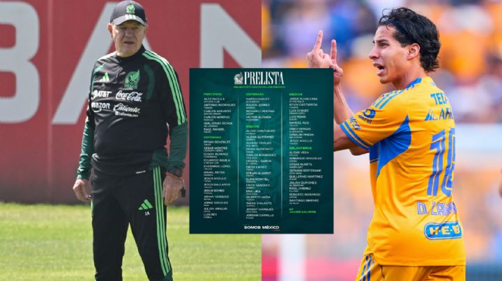 Aparecen Lainez, Angulo y Guzmán en prelista de Selección Mexicana para Mundial 2026