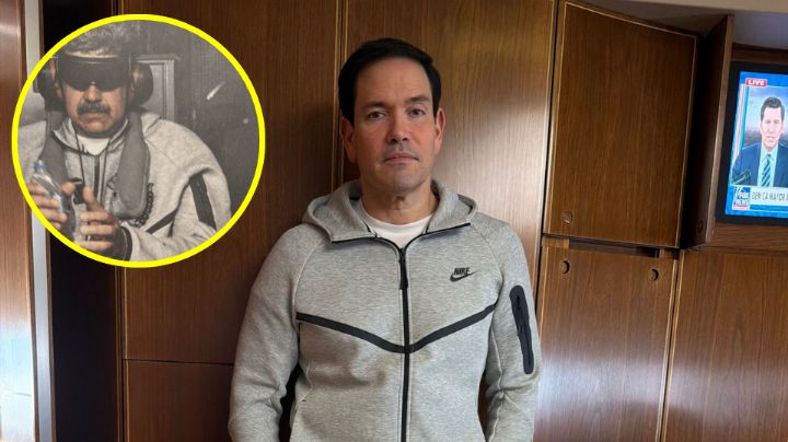 Marco Rubio aparece con la ropa deportiva que llevaba Maduro durante su captura