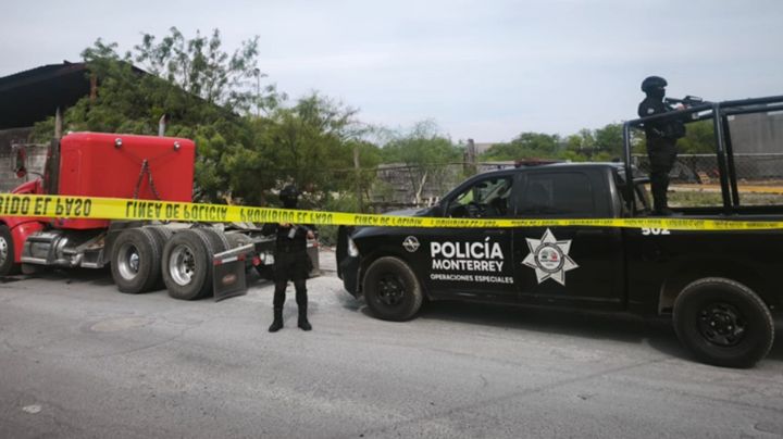 Recuperan en Monterrey tractocamión robado en San Nicolás