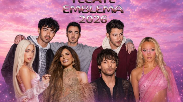 Tecate Emblema 2026 reunirá a Jonas Brothers, Gloria Trevi y Louis Tomlinson en CDMX