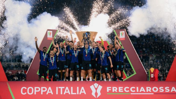 Inter conquista la Copa de Italia y logra el ‘doblete’ con triunfo 0-2 ante Lazio