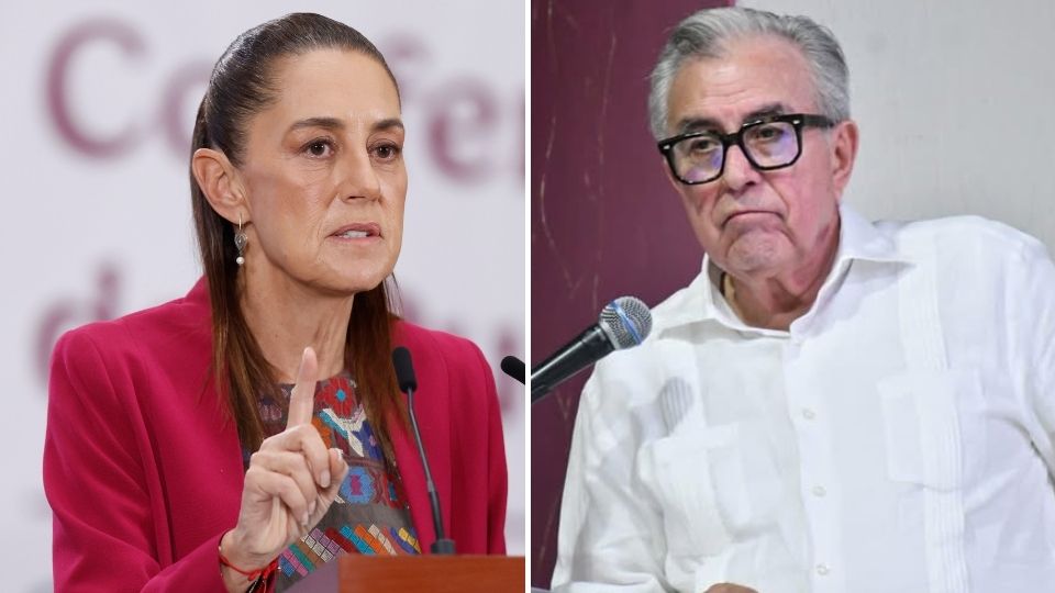 Claudia Sheinbaum y Rubén Rocha Moya.