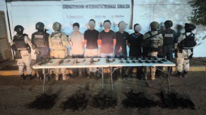 Jornada de violencia en Culiacán: Diez detenidos y tres policías heridos tras enfrentamientos