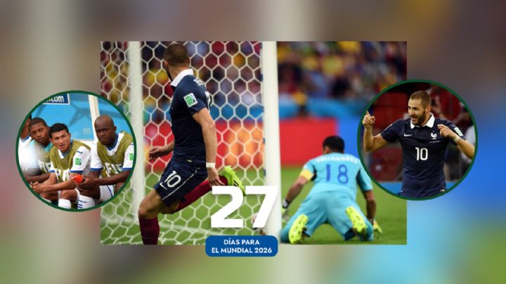 A 27 días del Mundial 2026: El 'Goal Line' se usa por primera vez en Francia vs.Honduras Brasil 2014