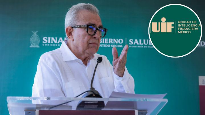 Reportan que UIF bloqueó cuentas bancarias de Rubén Rocha Moya y Enrique Inzunza