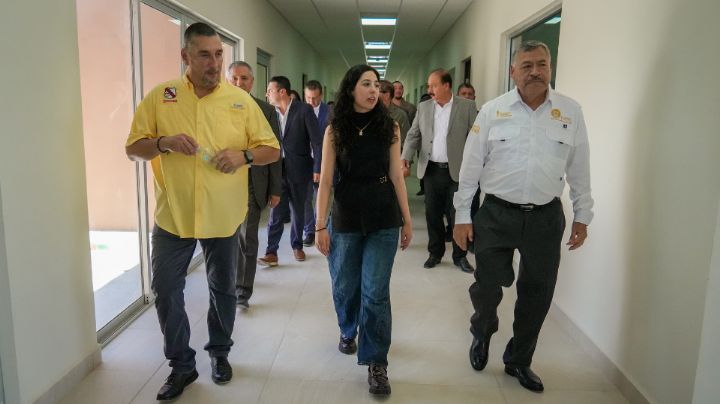 Alcaldesa y rector de la UANL supervisan nueva preparatoria en Zuazua