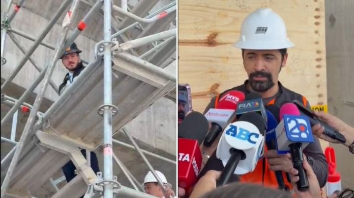 Supervisa Samuel obras de estación Churubusco en Línea 6