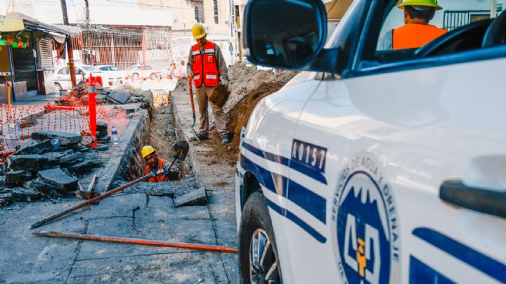 Rehabilita Agua y Drenaje más de 320 kilómetros de red sanitaria en Nuevo León