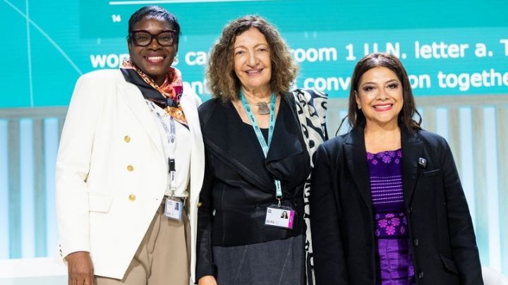 Plantea Clara Brugada modelo de 'ciudades cuidadoras' en Foro Urbano Mundial