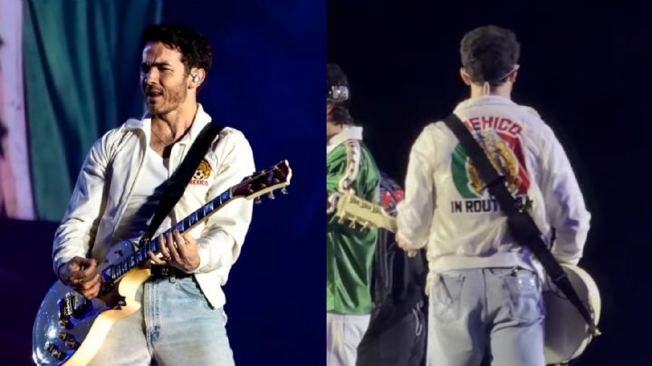 Rinden los Jonas Brothers homenaje a México con playeras de la Selección y máscaras de lucha libre