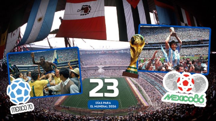 A 23 días del Mundial 2026: La Ciudad de México ha sido sede de 23 partidos de Copa del Mundo