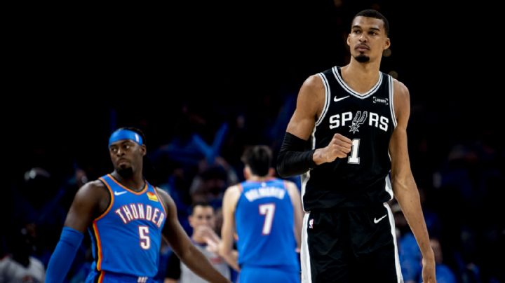 Wembanyama lidera triunfo de Spurs sobre Thunder en inicio de Finales del Oeste en la NBA