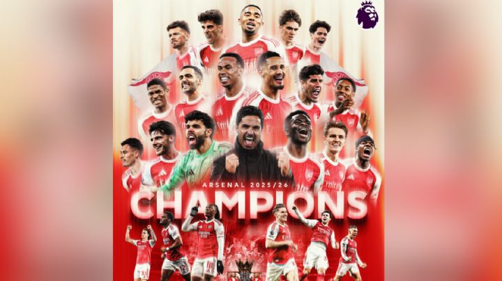 Arsenal rompe 22 años de sequía y vuelve a ser campeón de la Premier League