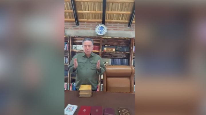 Reaparece Enrique Inzunza en Sinaloa tras acusaciones de EU