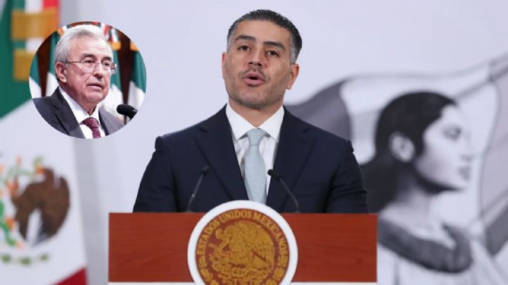 Confirma Harfuch que Rubén Rocha Moya está en Sinaloa y no cuenta con seguridad