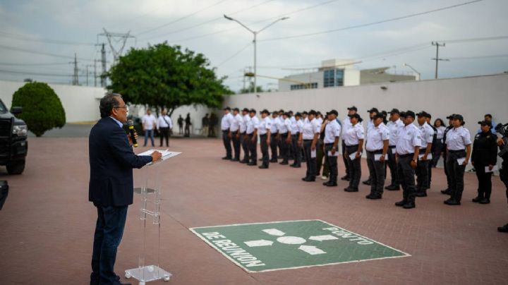 Reconoce Escobedo con el Premio al Mérito Policial a 130 elementos por actos heroicos