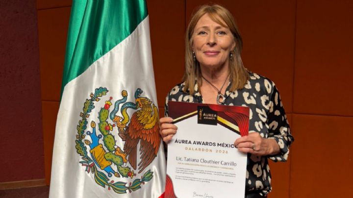 Reconocen trayectoria de Tatiana Clouthier con el galardón Áurea Awards México 2026
