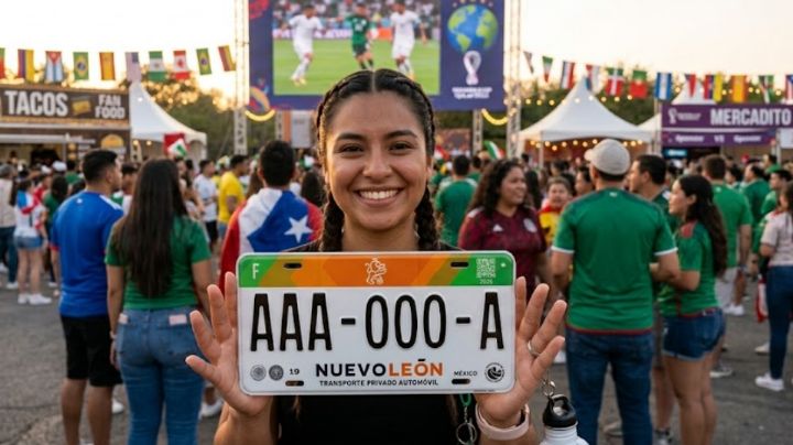 ¿Quieres las placas mundialistas? Así las puedes tramitar en Nuevo León