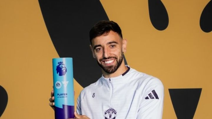 Bruno Fernandes, del Manchester United, gana el premio del mejor jugador de la Premier League