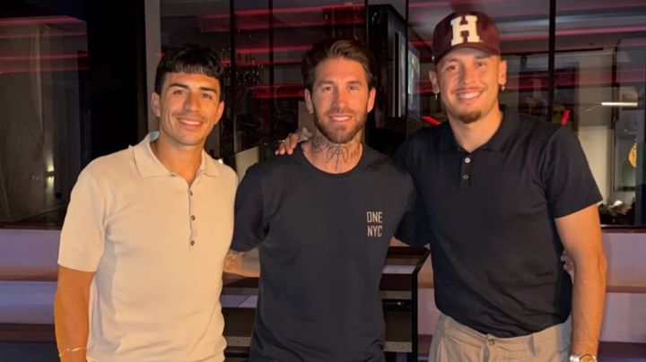 Rayados: Sergio Ramos se reúne con ‘Corcho’ Rodríguez y Lucas Ocampos en España