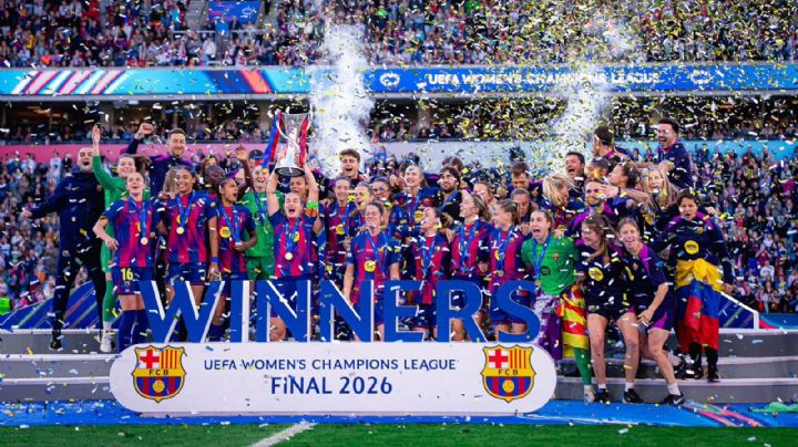 Barcelona gana su cuarta Champions Femenil con goleada 4-0 a Lyon en la Final