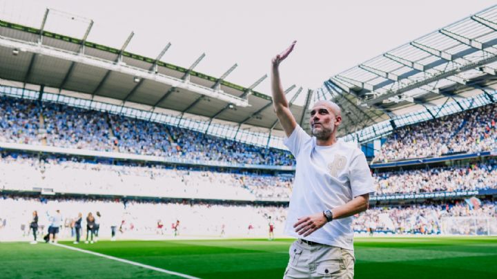 Pep Guardiola se despide del Manchester City entre homenajes y derrota ante Aston Villa