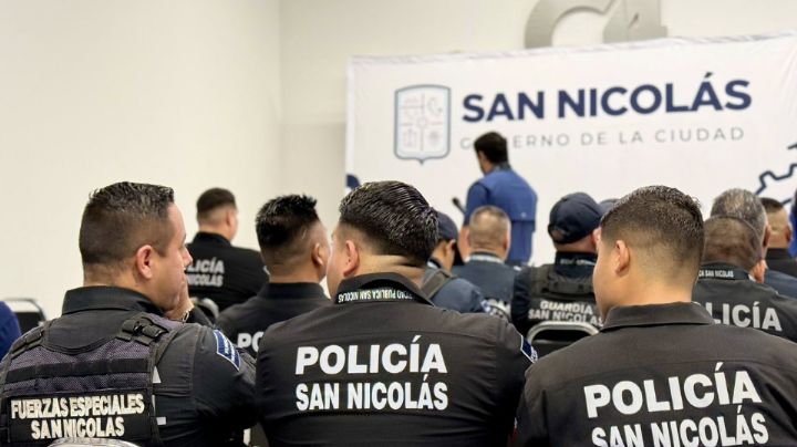 Alcanza San Nicolás 700 elementos de policía; busca llegar a los 800