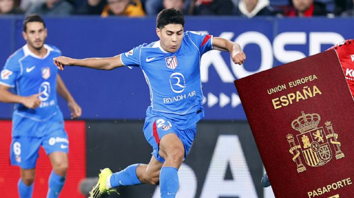 Obed Vargas recibe pasaporte español y cambia su panorama en Atlético de Madrid