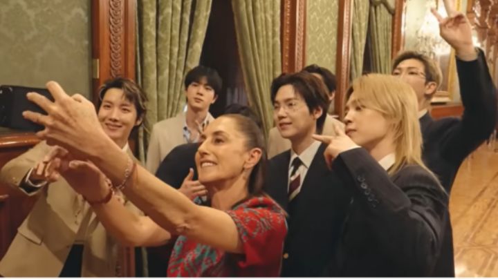 ¡Mucho picante! Aquí puedes ver el detrás de cámaras de BTS en Palacio Nacional