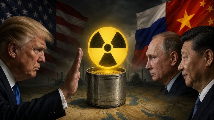 Se opone Trump a que Rusia o China tomen control de uranio enriquecido iraní