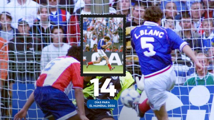A 14 días del Mundial 2026: Laurent Blanc marca el primer gol de oro en un Mundial