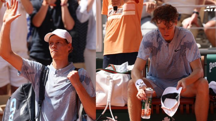 Jannik Sinner eliminado en Roland Garros 2026 por Juan Manuel Cerúndolo