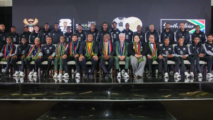 Sudáfrica anuncia lista mundialista, rival de México en el Grupo A de la Copa del Mundo