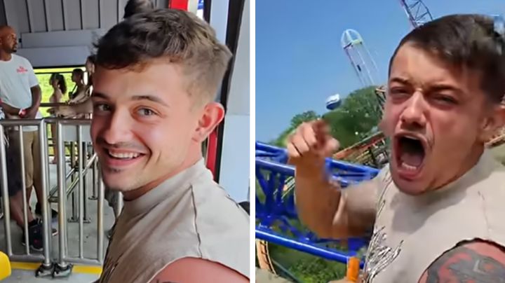 Parque de diversiones veta a youtuber por hacer polémico reto en la montaña rusa