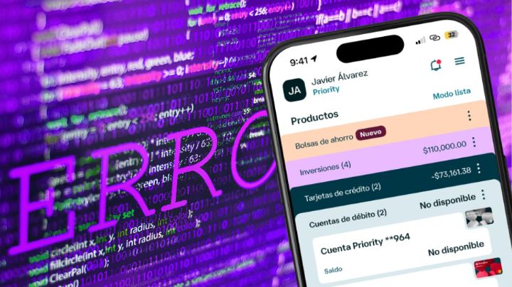 Reportan fallas en la app de Banamex... ¡en plena quincena!