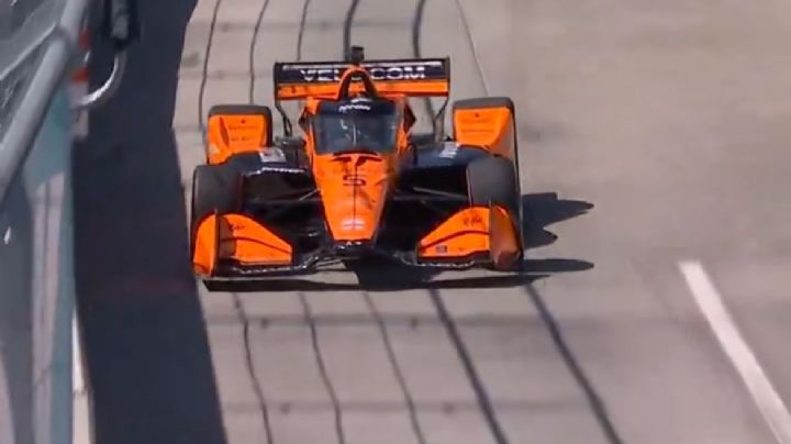 ‘Pato’ O’Ward acaba quinto en practica 1 del GP de Detroit en IndyCar