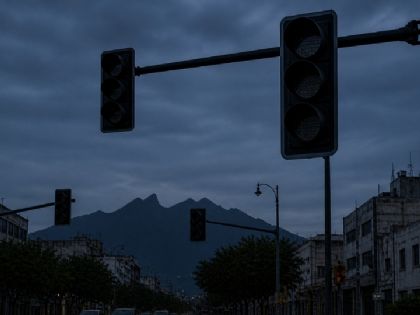 Se registra otro apagón en el centro de Monterrey