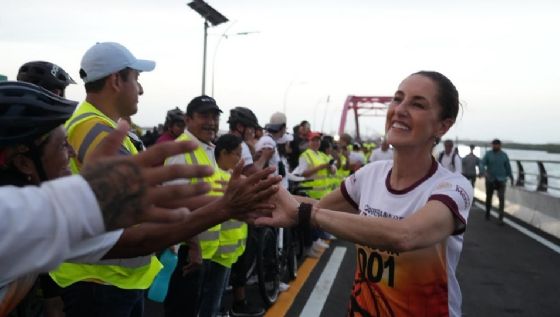 Concluye Sheinbaum gira por Chiapas, Edomex y Quintana Roo