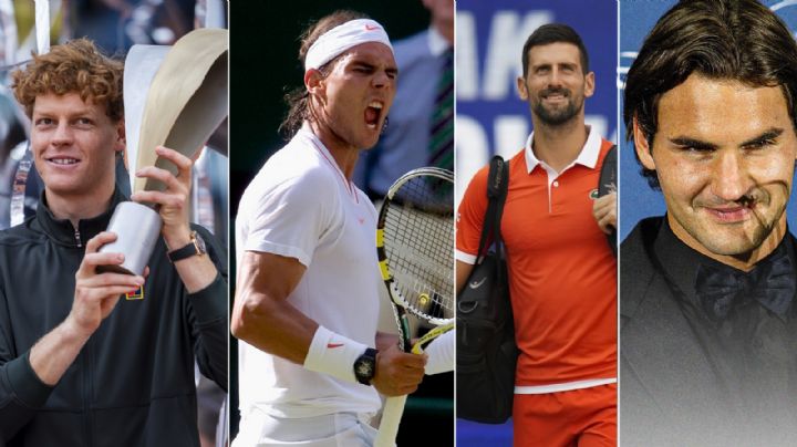 Sinner: "No puedo compararme con Nadal, Federer o Djokovic; hicieron algo increíble"