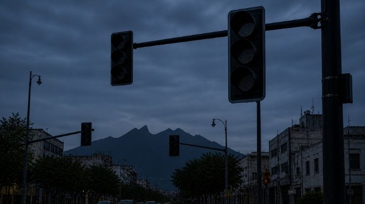 Se registra otro apagón en el centro de Monterrey