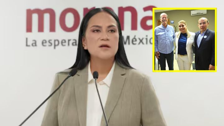 Ariadna Montiel arremete contra Fox, Calderón y Maru Campos tras mitin del PAN