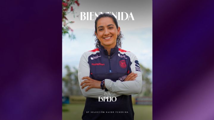 Eva Espejo comienza nueva etapa; Ecuador la presenta como directora técnica de Selección Femenil