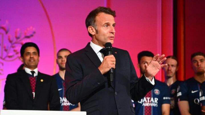 Emmanuel Macron se dice “harto” de la violencia inaceptable tras el campeonato del PSG