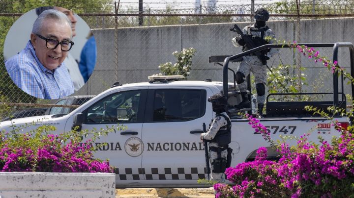 Guardia Nacional brinda protección a Rubén Rocha Moya