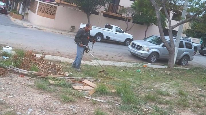 Santa Catarina ejecuta operativo de limpieza y ordenamiento en vialidades y espacios públicos