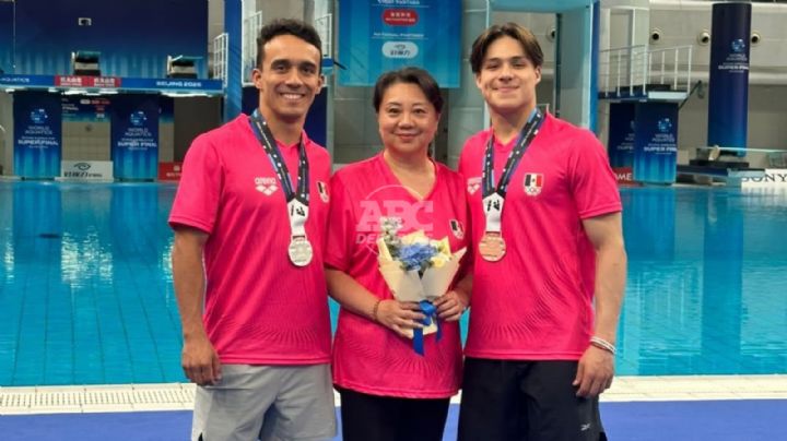 Osmar Olvera regresa con tres medallas de la Súper Final de Clavados de China