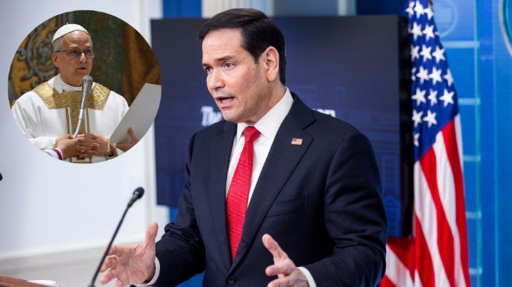 Marco Rubio quiere hablar con León XIV sobre el envió  de ayuda humanitaria a Cuba