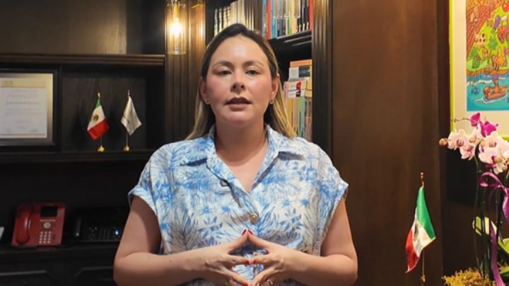 Yeraldine Bonilla, gobernadora interina de Sinaloa, anuncia que está embarazada