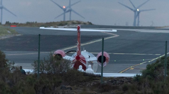 Queda varado avión que transportaba personas infectadas de hantavirus