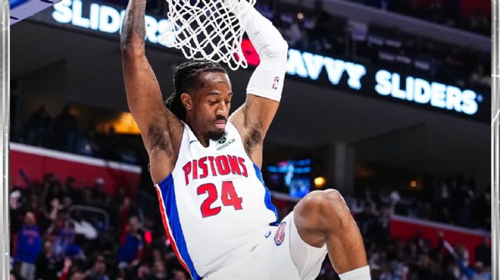 Pistons vencen a Cavaliers y toman ventaja 2-0 en Semifinales del Este de la NBA